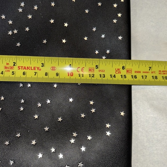 SEPHORA Women’s Black Starry Zip Top Cosmetic Pouch Case - Picture 6 of 6